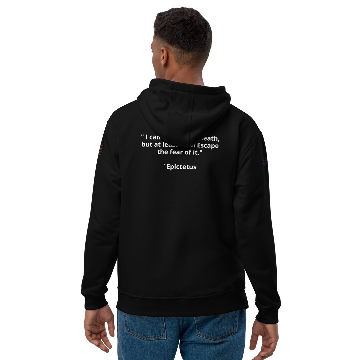 Escape Death Premium eco hoodie