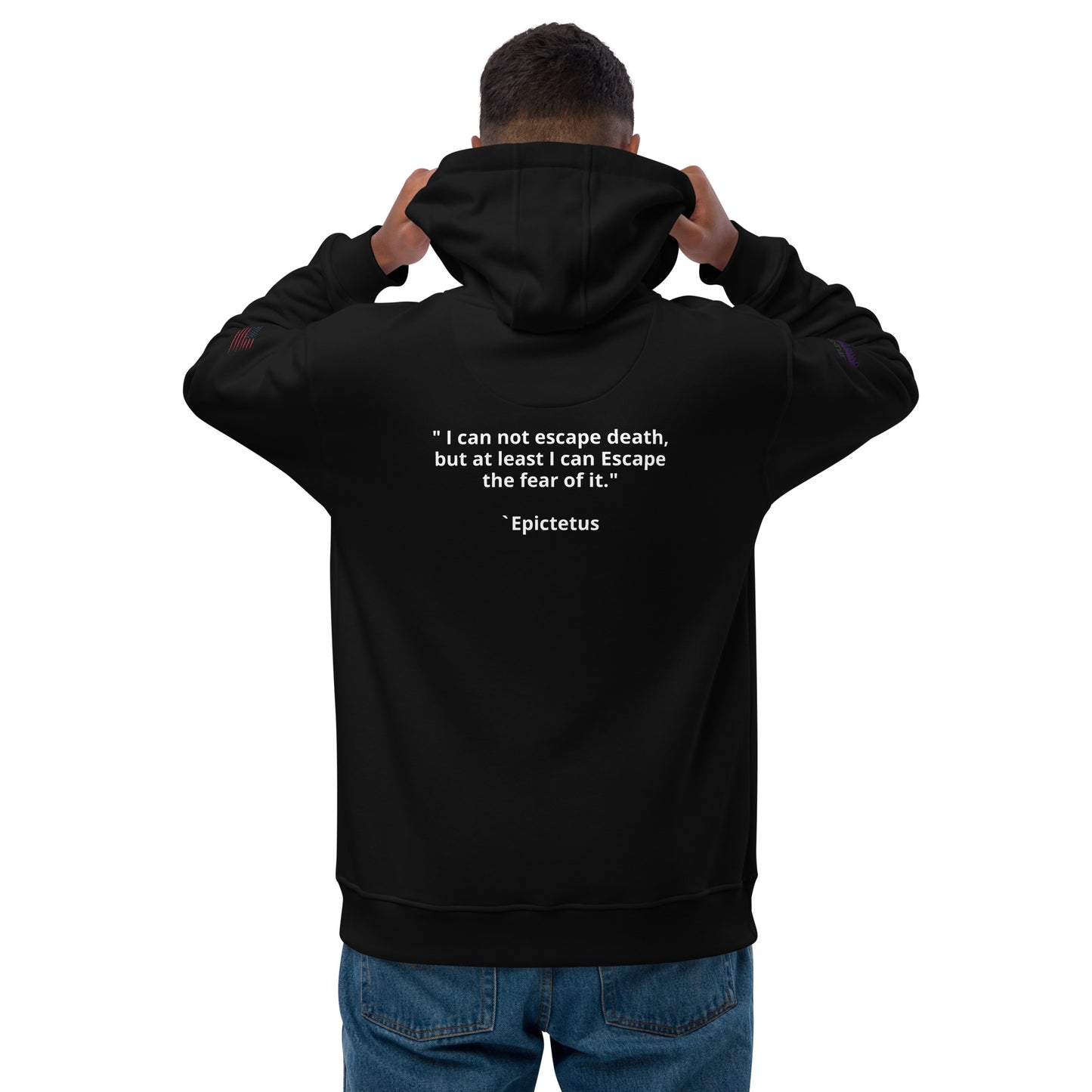 Escape Death Premium eco hoodie