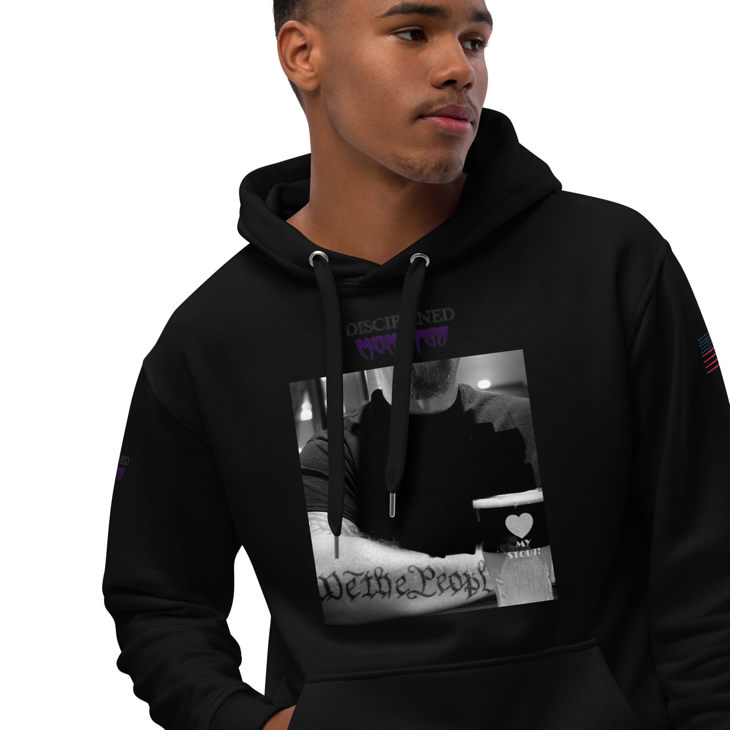 Escape Death Premium eco hoodie