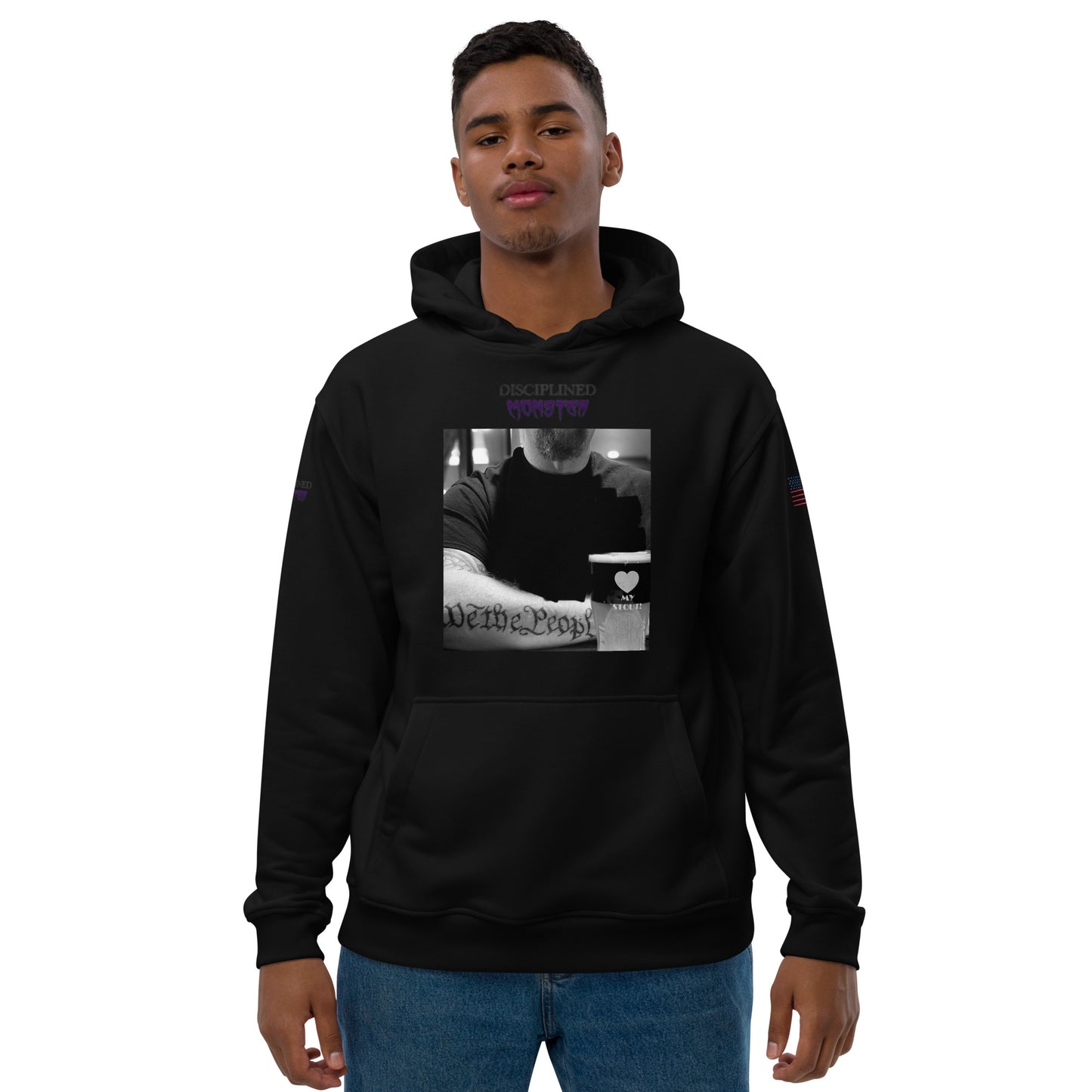 Escape Death Premium eco hoodie