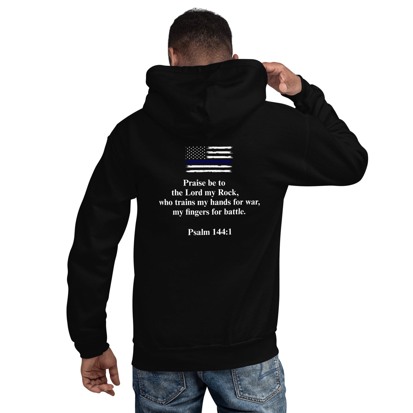 Unisex Hoodie Thin Blue Line my Rock